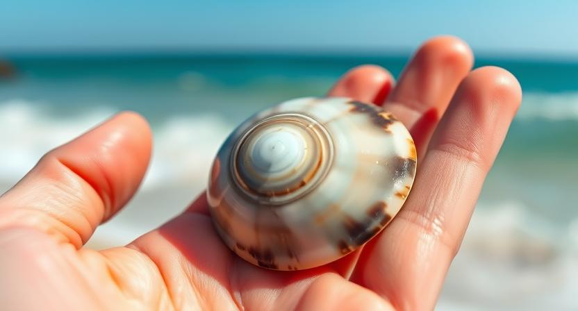cat eye seashell