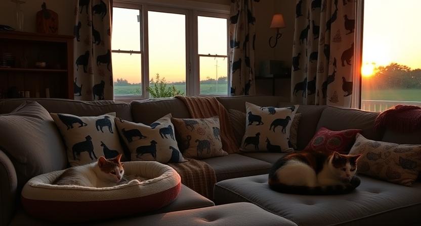 cat fabric by the yard