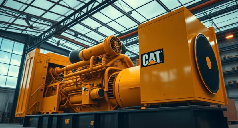 cat genset hi res