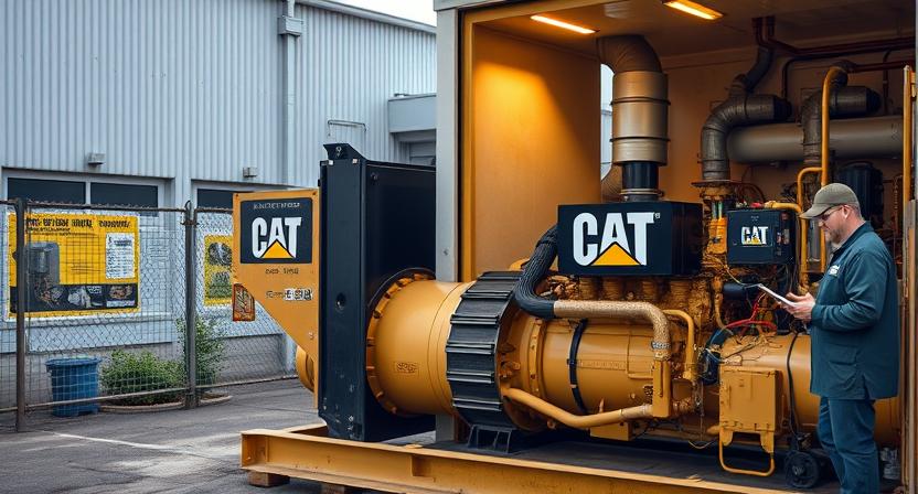 cat genset hi res