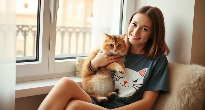 cat lover t shirt